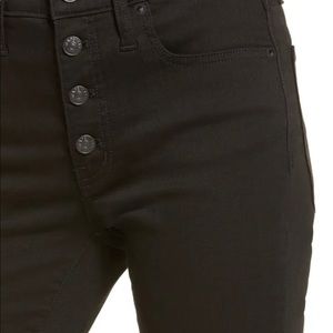 Madewell 9” High Rose Button Fly Skinny Jean